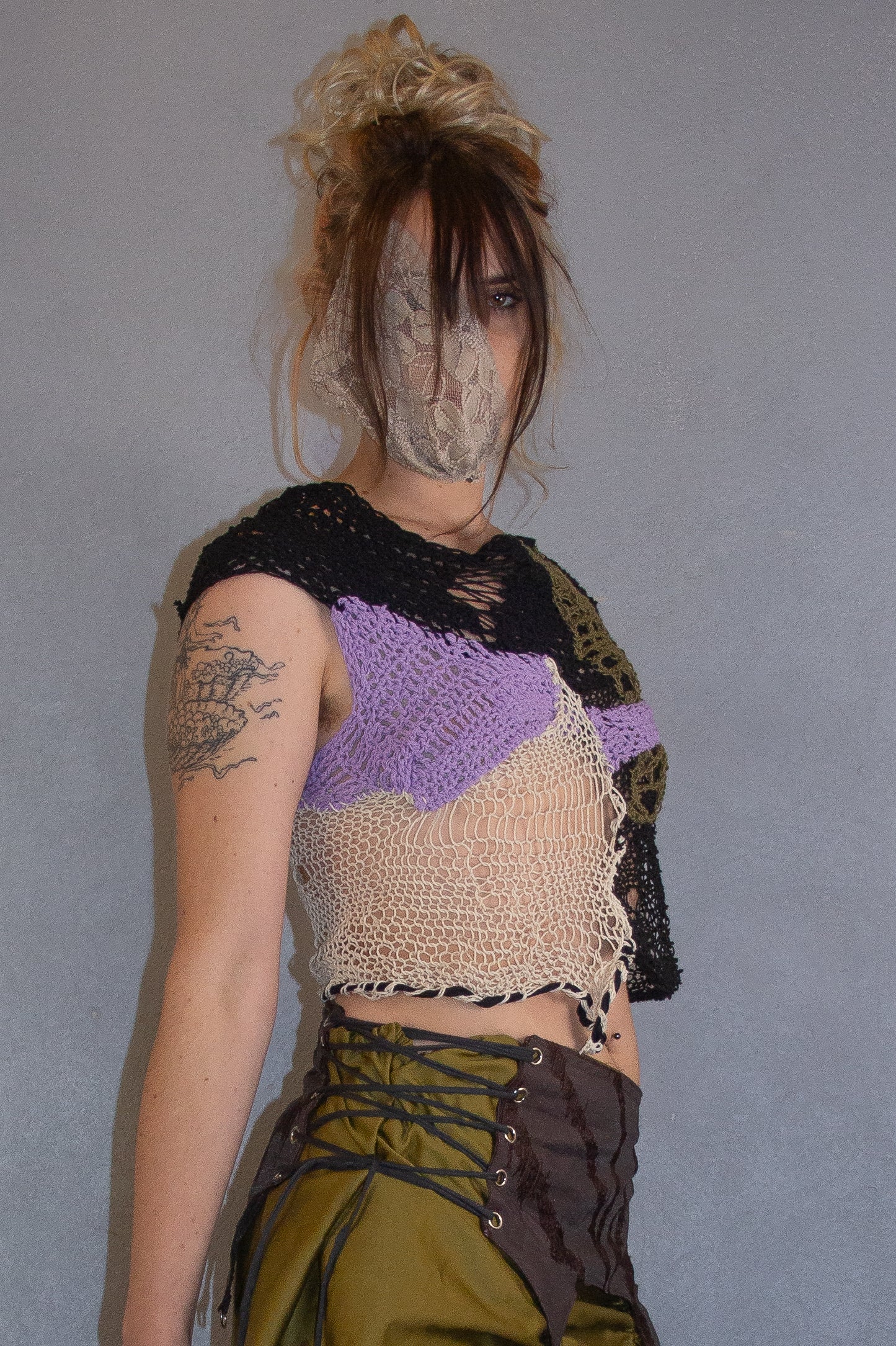 TOP "TINKKNIT" MULTICOLOR