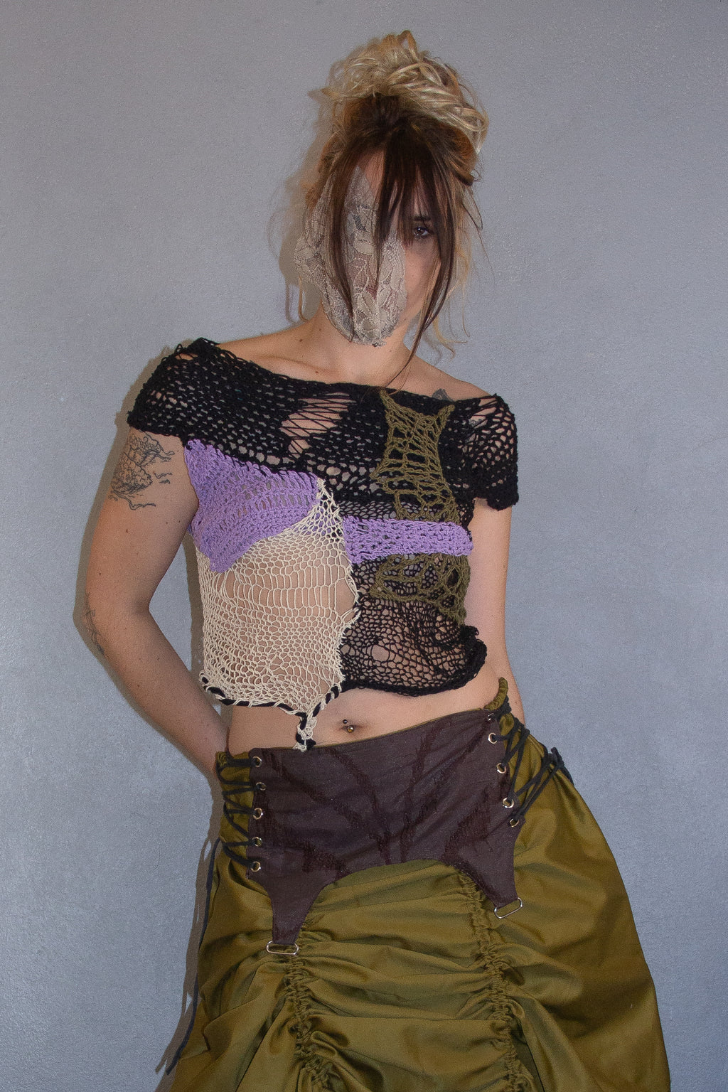 TOP "TINKKNIT" MULTICOLOR