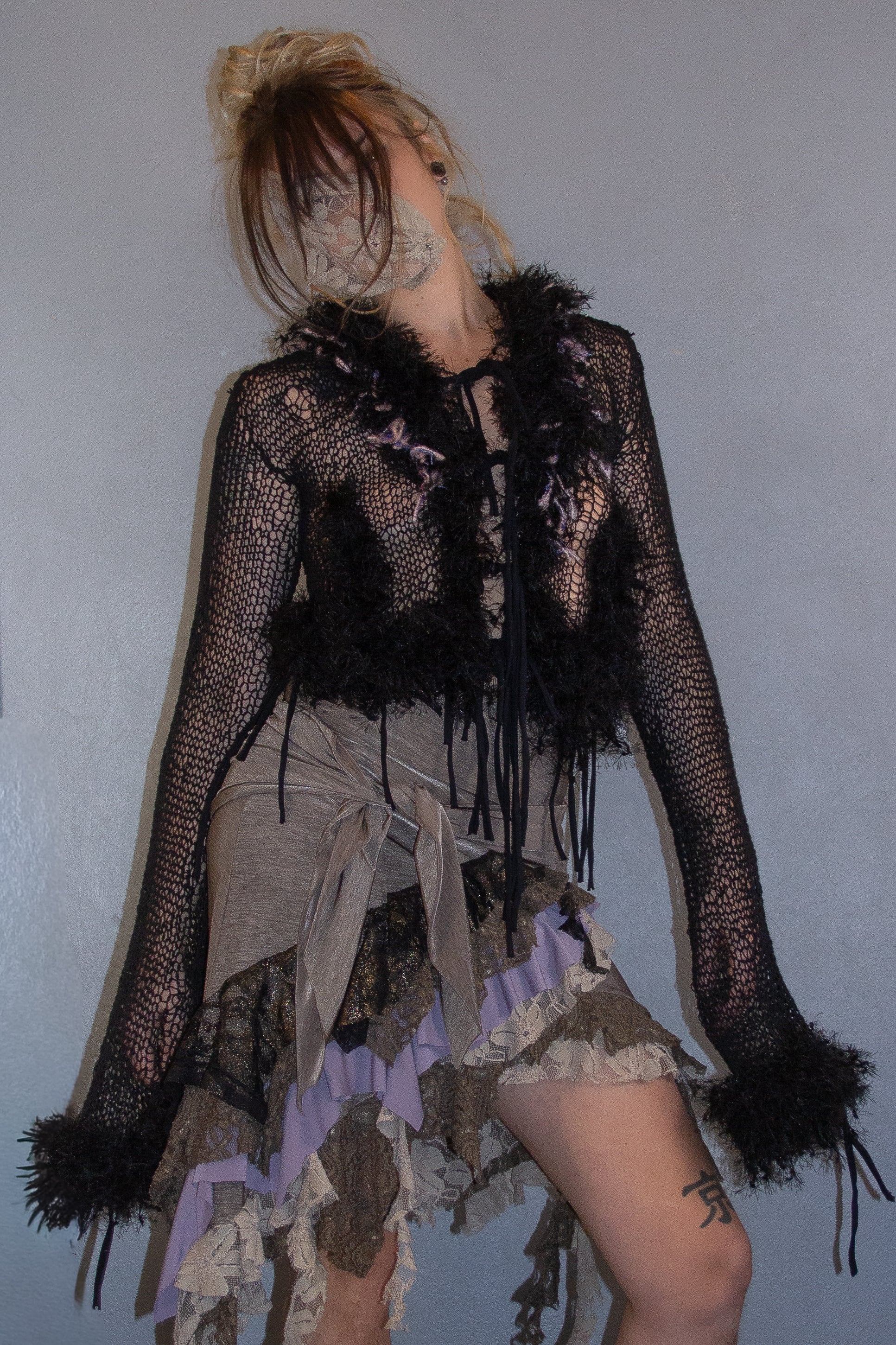 JACKET "TINKKNIT" BLACK