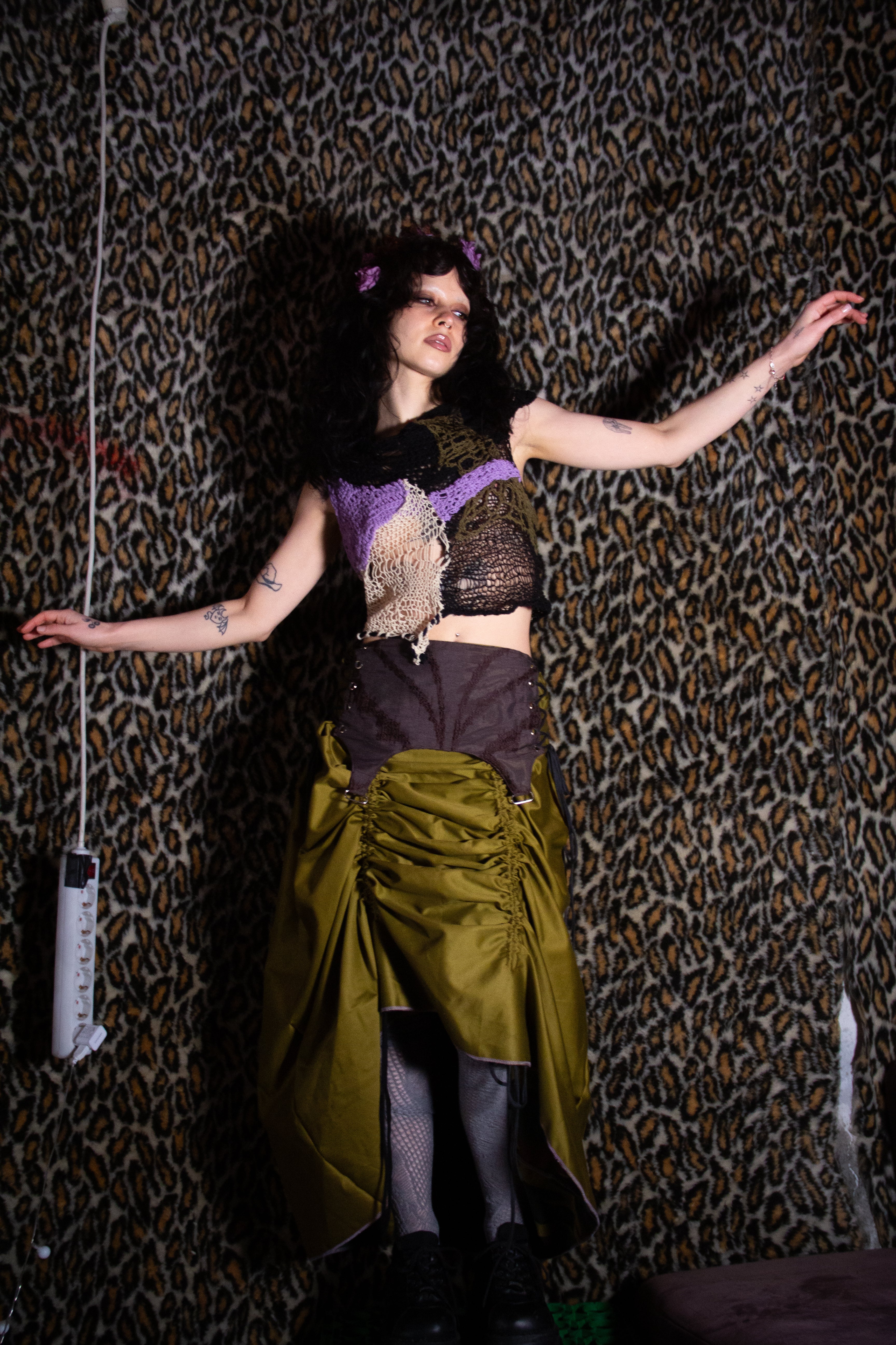 TOP "TINKKNIT" MULTICOLOR