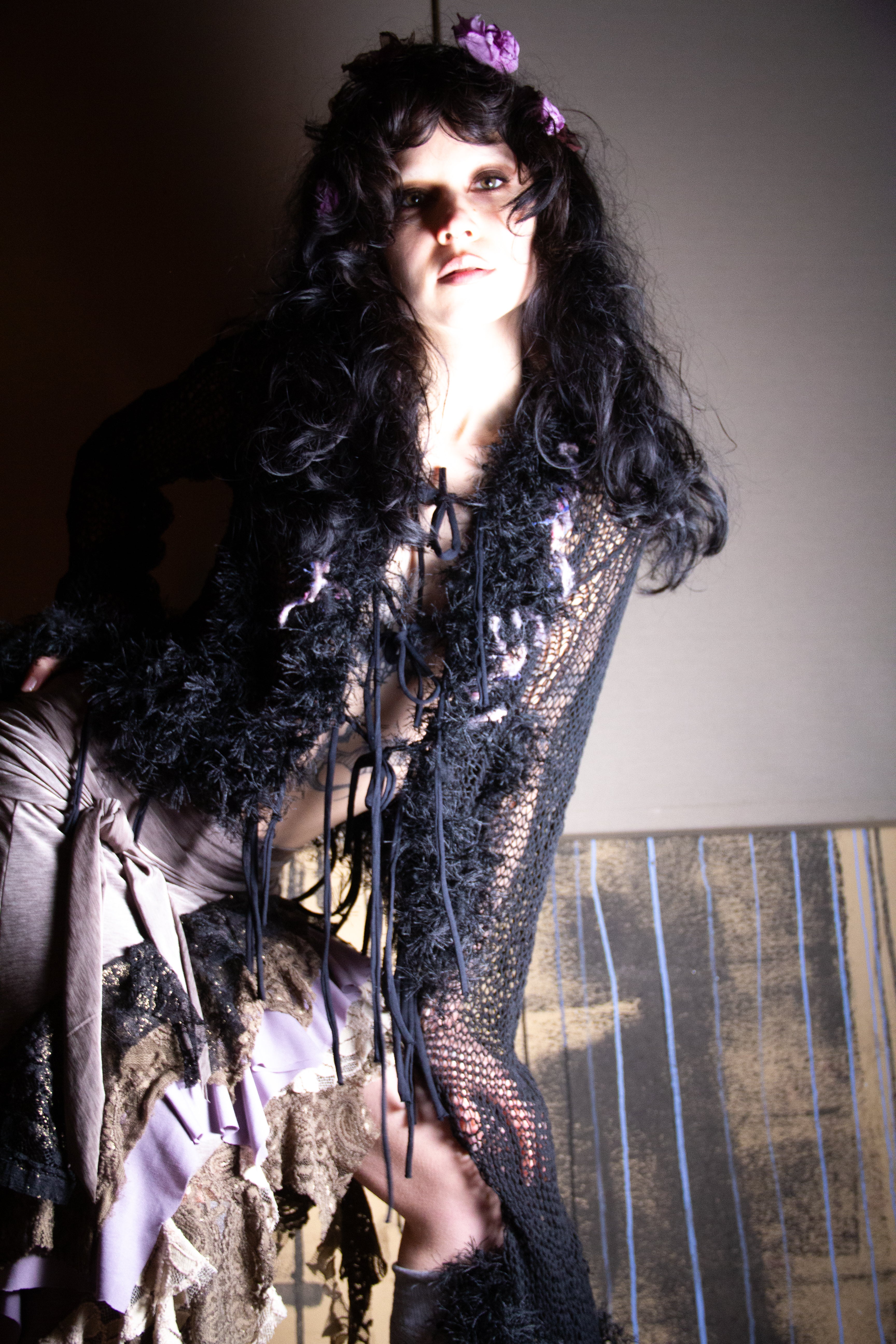 JACKET "TINKKNIT" BLACK