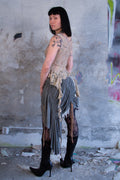 ASYMMETRICAL SKIRT "TINKTIED"